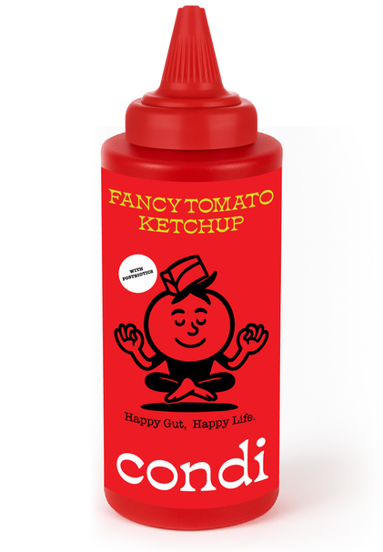 Condi Ketchup Bottle with Yoga master